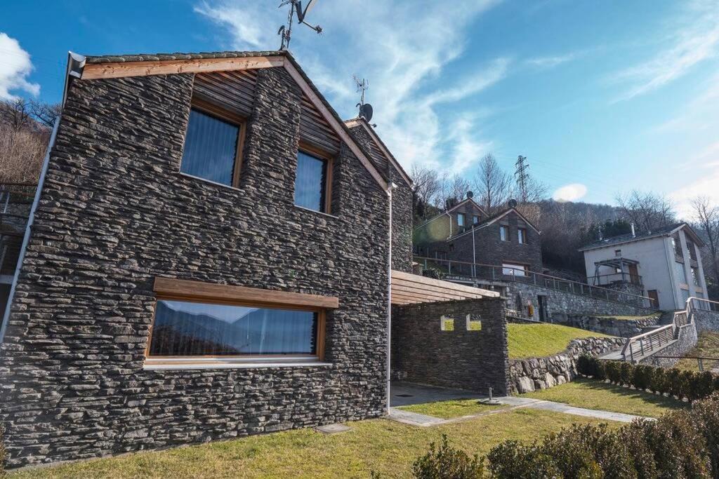 Magic Lake View With Beautiful Pool Area Bellano Exterior foto