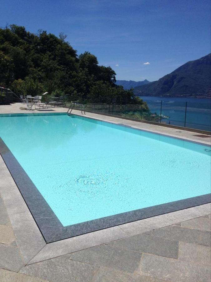 Magic Lake View With Beautiful Pool Area Bellano Exterior foto